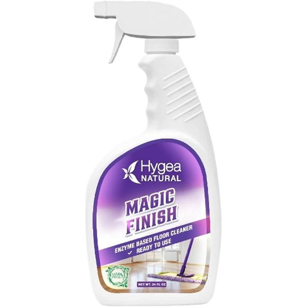 Hygea Natural Magic Finish  Natural EnzymeBased Floor Cleaner Ready to Use 24 oz HN-3001